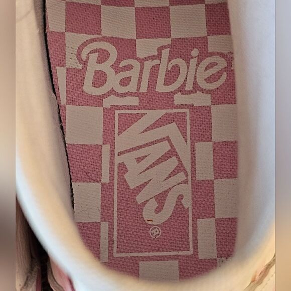 VANS x BARBIE Sk8-Hi Tapered Platform Sneakers - Size 5.5 - Picture 10 of 11
